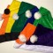 Unique Colored Santa Hats