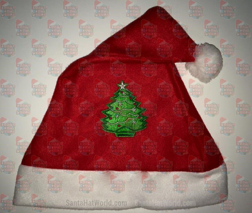 Christmas Tree Santa Hat