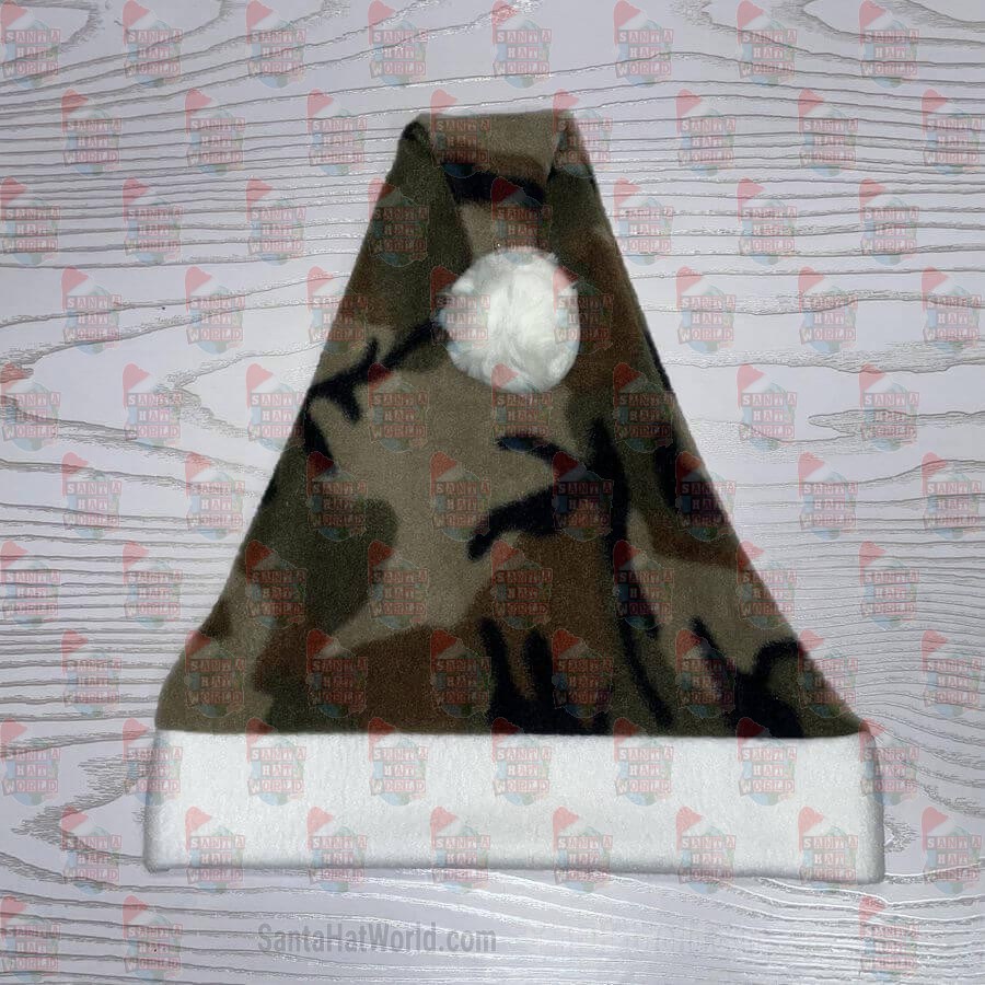 Camo Santa Hat