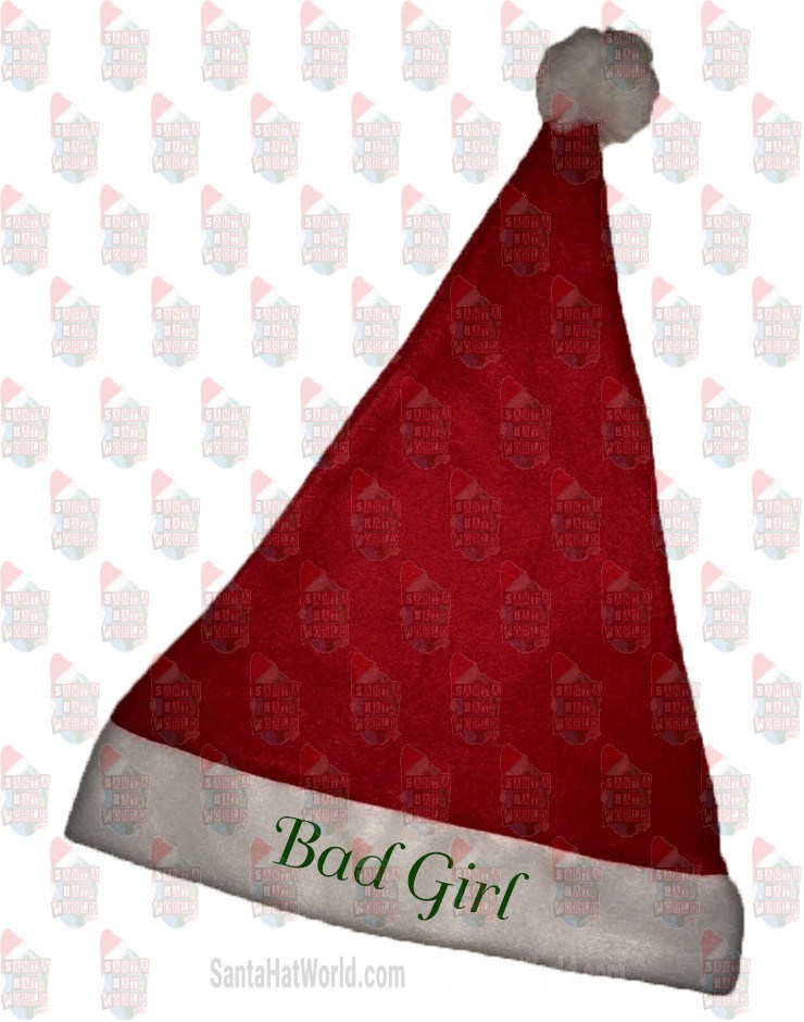 Bad Girl Santa Hat