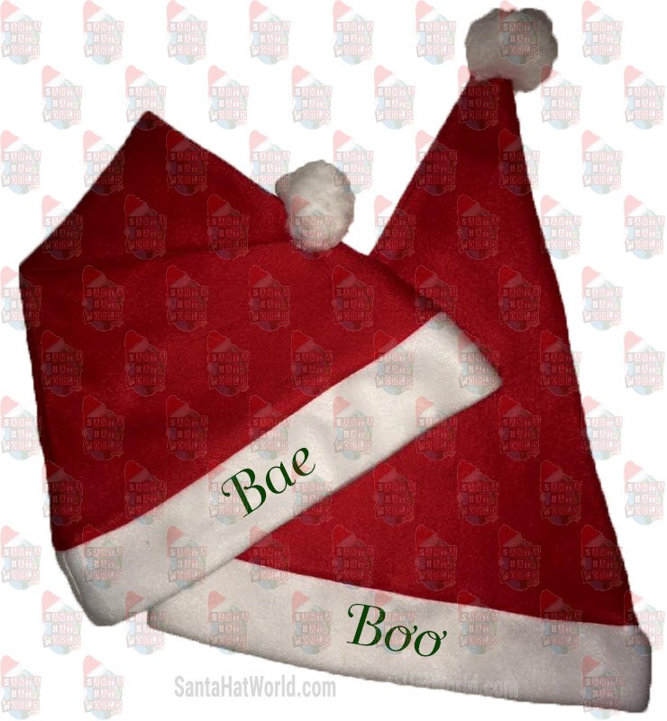 Bae & Boo Santa Hat Combo