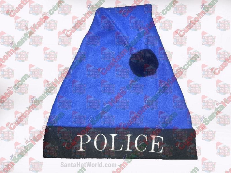 POLICE Santa Hat