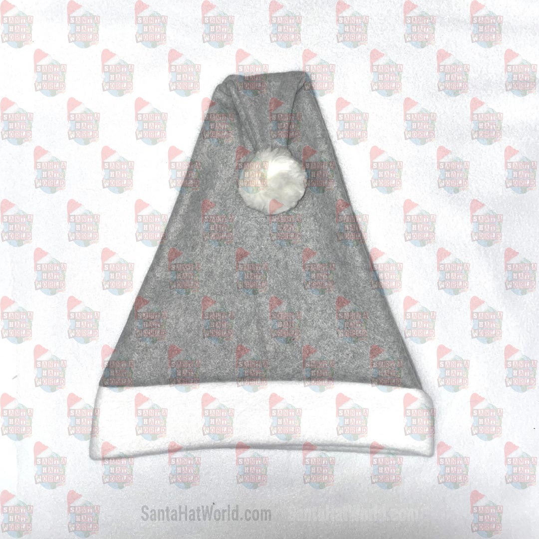 Light Gray Santa Hat