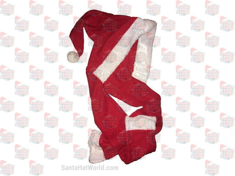 Santa Hat With Scarf