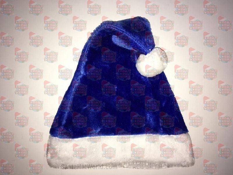 Blue Santa Hat Plush 