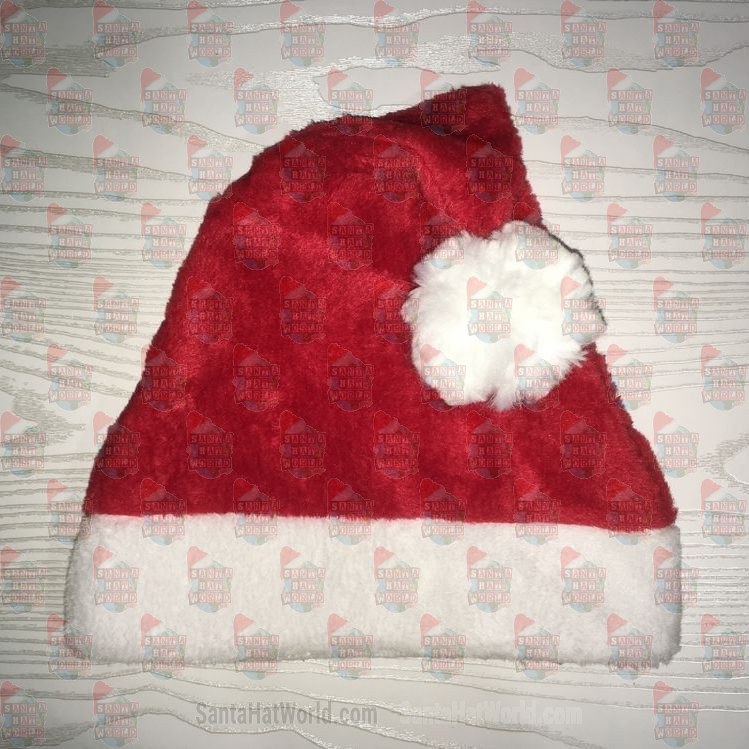 Big Ball Santa Hat Plush Red