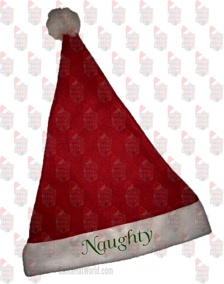 Naughty Santa Hat
