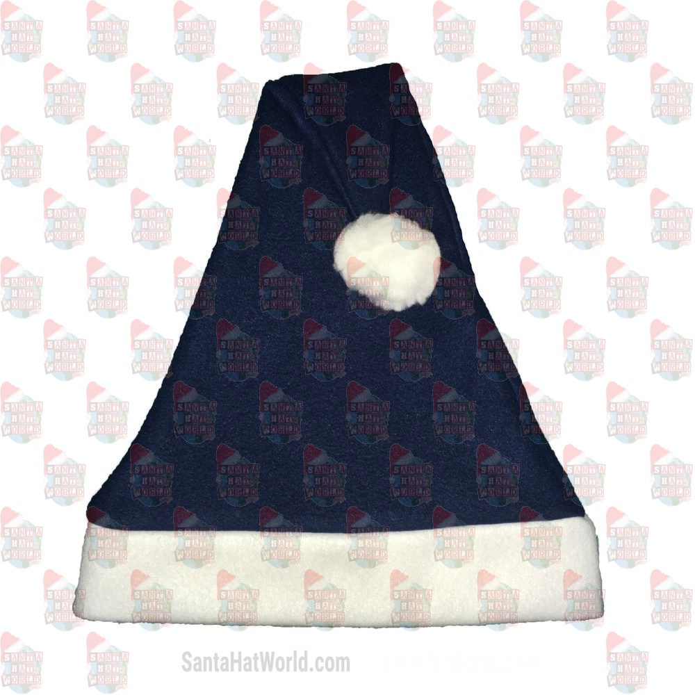 Navy Santa Hat