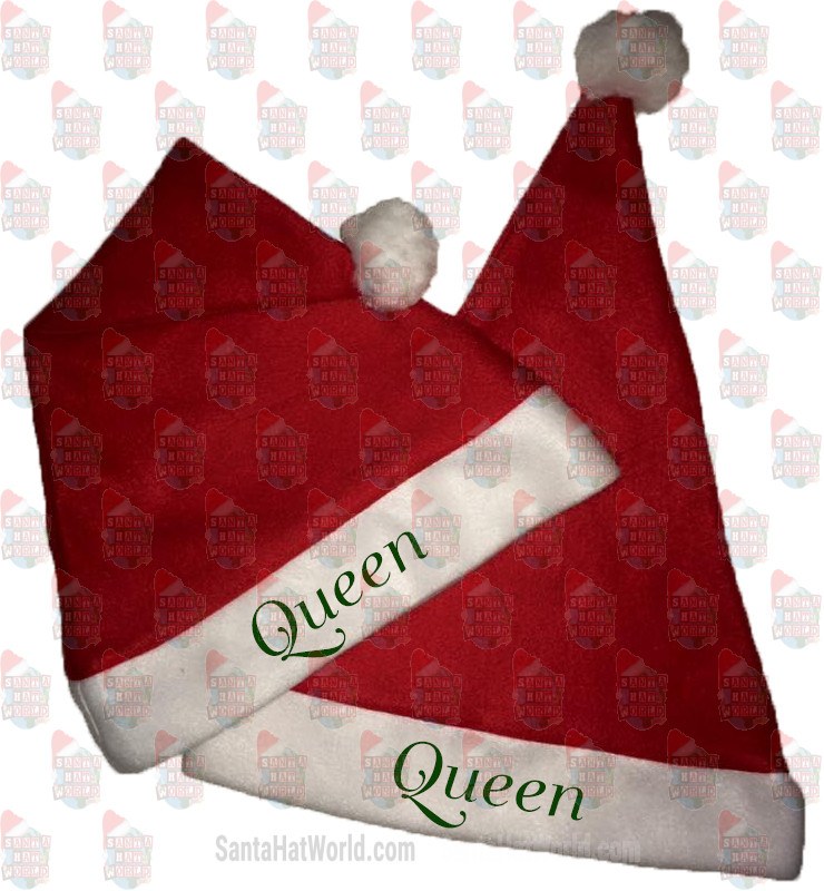 Queen & Queen Santa Hat Combo