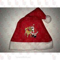 Santa and Reindeer Santa Hat