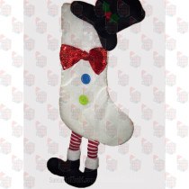 Snowman With Feet Stocking