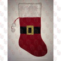 Santa Belt Stocking