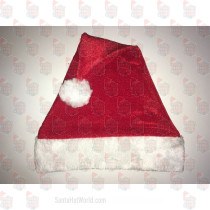 Red Plush Santa Hat