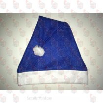 Blue Santa Hat Fleece