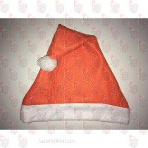 Fire Orange Santa Hat Fleece