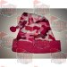 Camo Pink Santa Hat