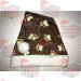 Brown Dog Paws Santa Hat