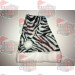 Zebra Print Santa Hat