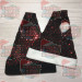 Square Sequin Red and Black Santa Hat