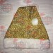 Gold Sparkle Santa Hat