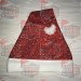 Red Sparkle Santa Hat