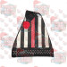 FIRE Stripe Santa Hat Full Stars