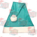 Teal Santa Hat