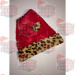 Cheetah Red Santa Hat